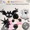 121pcs Summerween Balloon Garland Arch Kit – Pink, Black & Orange Halloween Party Decorations with Bat, Ghost Foil Balloons for Baby Shower, 1st Birthday, Boo Day & Trunk or Treat Decor